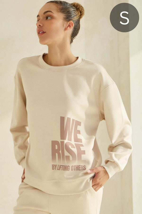 Women's We Rise Ultra Comfy Pullover Sweatshirt